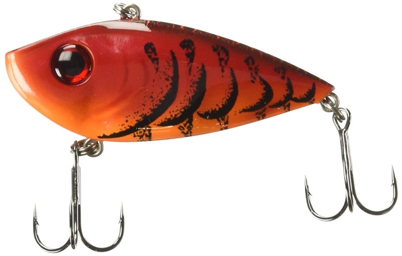 Strike King REYESD34-450 Red Eyed Shad, Delta Red, 0.065